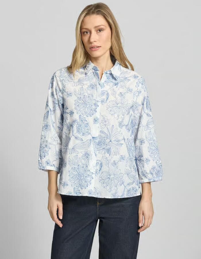 BRAX regular fit overhemdblouse van puur katoen model 'VIKI' - Foto 2