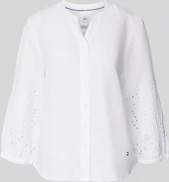 BRAX regular fit overhemdblouse van puur linnen model 'VELIA' - Foto 2