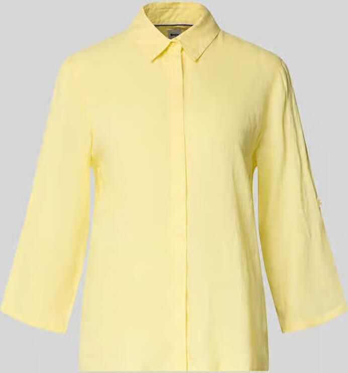 BRAX regular fit overhemdblouse van puur linnen model 'VICKY' - Foto 2