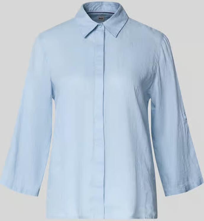 BRAX regular fit overhemdblouse van puur linnen model 'VICKY' - Foto 2