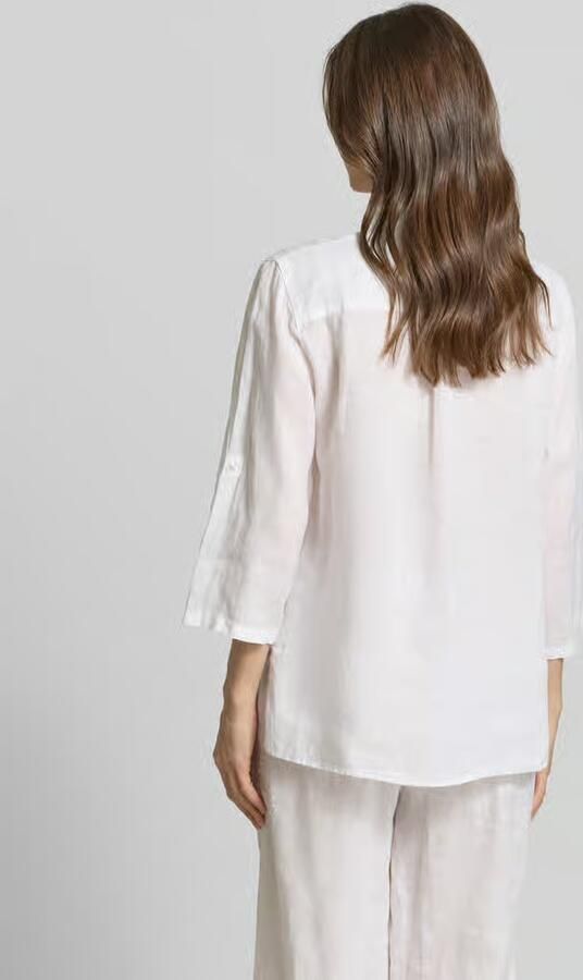 BRAX regular fit overhemdblouse van puur linnen model 'VICKY'