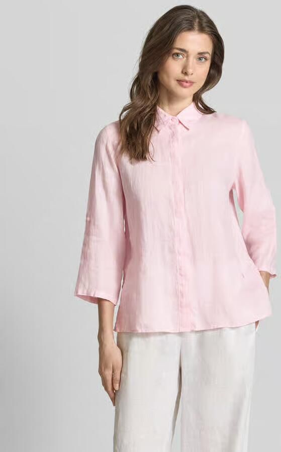 BRAX regular fit overhemdblouse van puur linnen model 'VICKY' - Foto 3