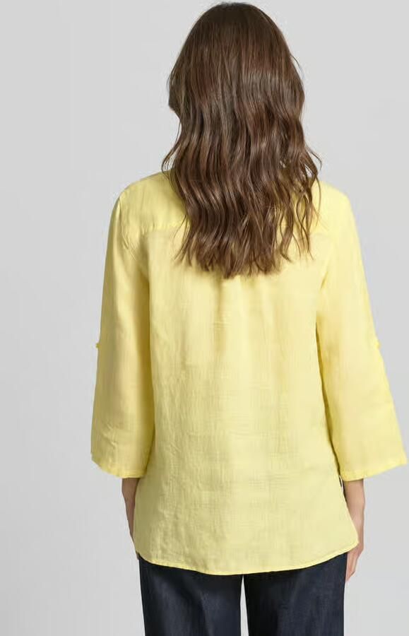 BRAX regular fit overhemdblouse van puur linnen model 'VICKY'