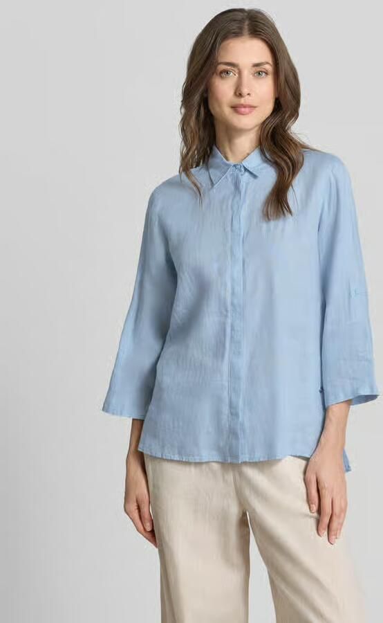 BRAX regular fit overhemdblouse van puur linnen model 'VICKY' - Foto 3