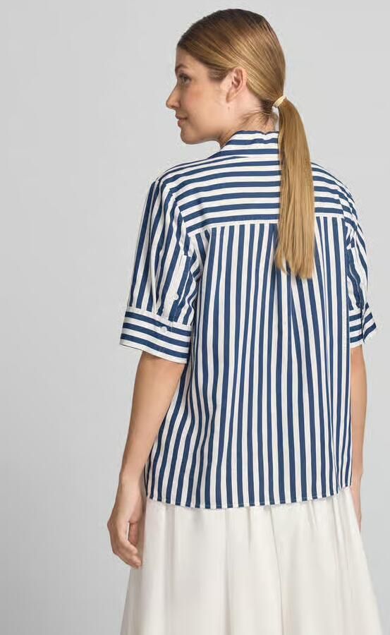BRAX regular fit overhemdblouse van viscosemix model 'VICA FRIL' - Foto 3