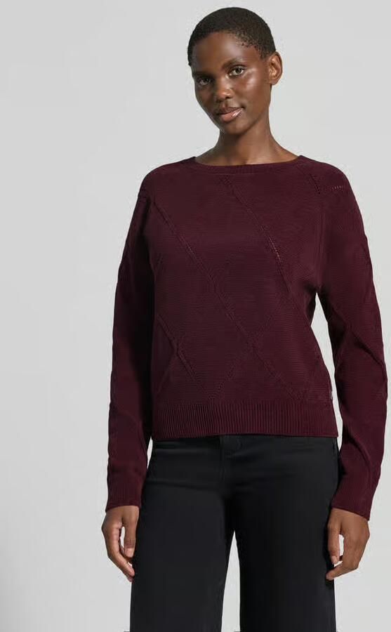 BRAX Regular fit pullover van katoenmix model 'LISA' - Foto 2