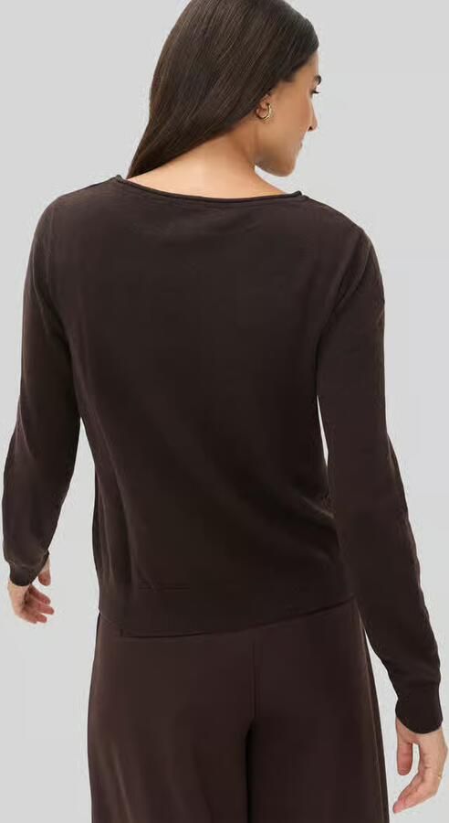 BRAX Regular fit pullover van mix van scheerwol en kasjmier model 'Lisa' - Foto 2