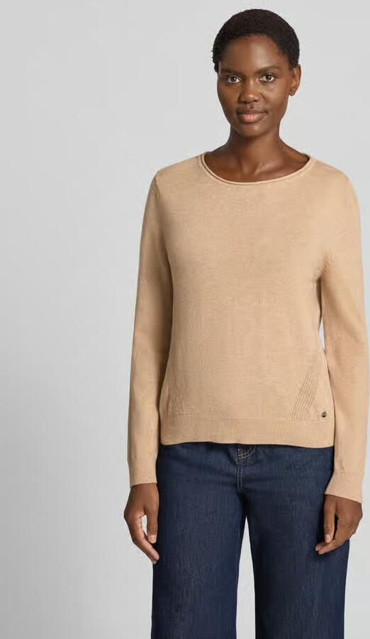 BRAX Regular fit pullover van mix van scheerwol en kasjmier model 'Lisa' - Foto 2
