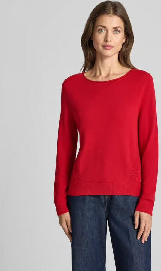 BRAX Regular fit pullover van mix van scheerwol en kasjmier model 'Lisa' - Foto 2