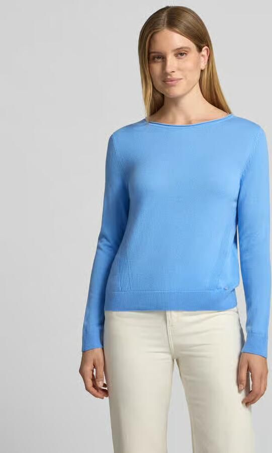 BRAX Regular fit pullover van mix van scheerwol en kasjmier model 'Lisa' - Foto 2