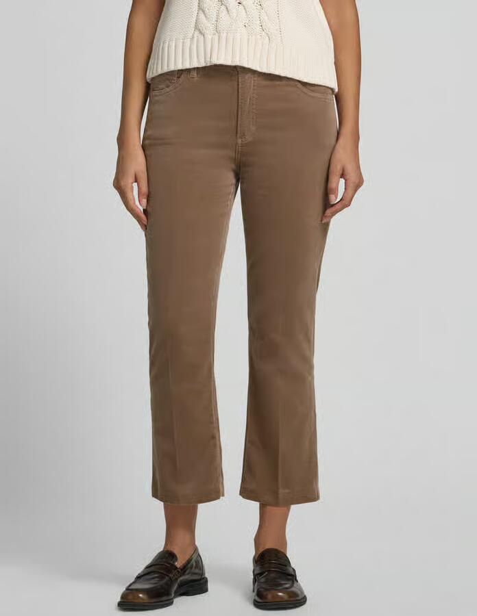 BRAX Regular fit recht broek van katoenmix model 'MAY S' - Foto 3