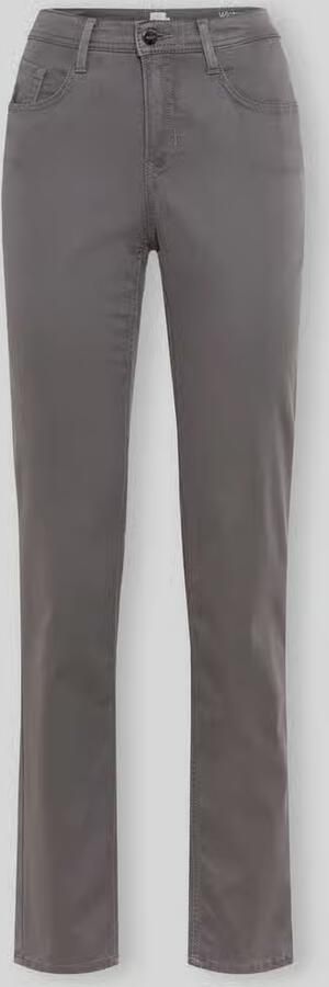 BRAX Regular fit recht broek van mix van katoen en lyocell met mix van modal katoen en elastaan model 'MARY' - Foto 2