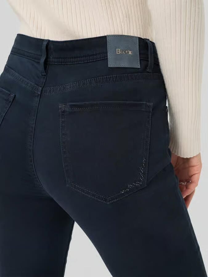 BRAX Regular fit recht broek van mix van katoen en lyocell met mix van modal katoen en elastaan model 'MARY'