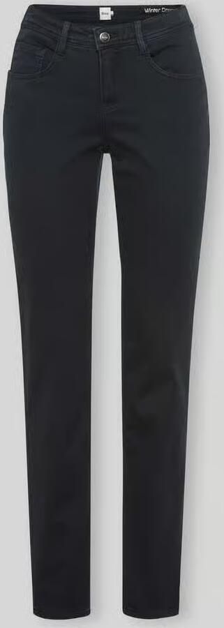 BRAX Regular fit recht broek van mix van katoen en lyocell met mix van modal katoen en elastaan model 'MARY' - Foto 2