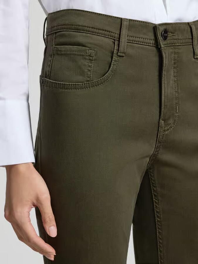 BRAX Regular fit recht broek van mix van katoen en lyocell met mix van modal katoen en elastaan model 'MARY' - Foto 2