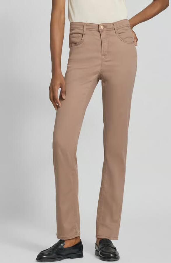 BRAX Regular fit recht broek van mix van katoen en lyocell met mix van modal katoen en elastaan model 'MARY' - Foto 2