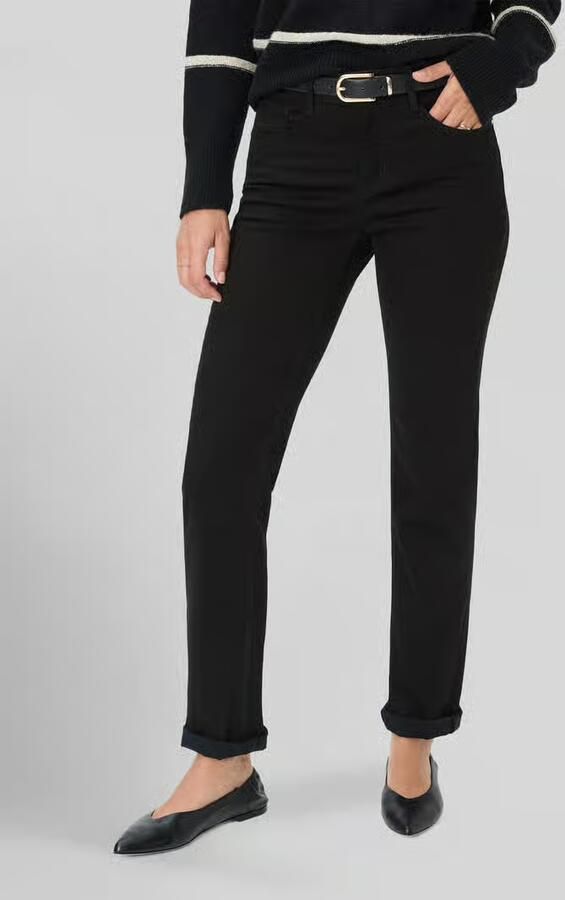 BRAX Regular fit recht broek van mix van katoen en lyocell met mix van modal katoen en elastaan model 'MARY' - Foto 2