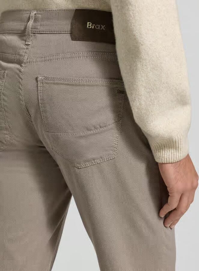 BRAX Regular fit stoffen broek in 5-pocketmodel model 'Cadiz' - Foto 2