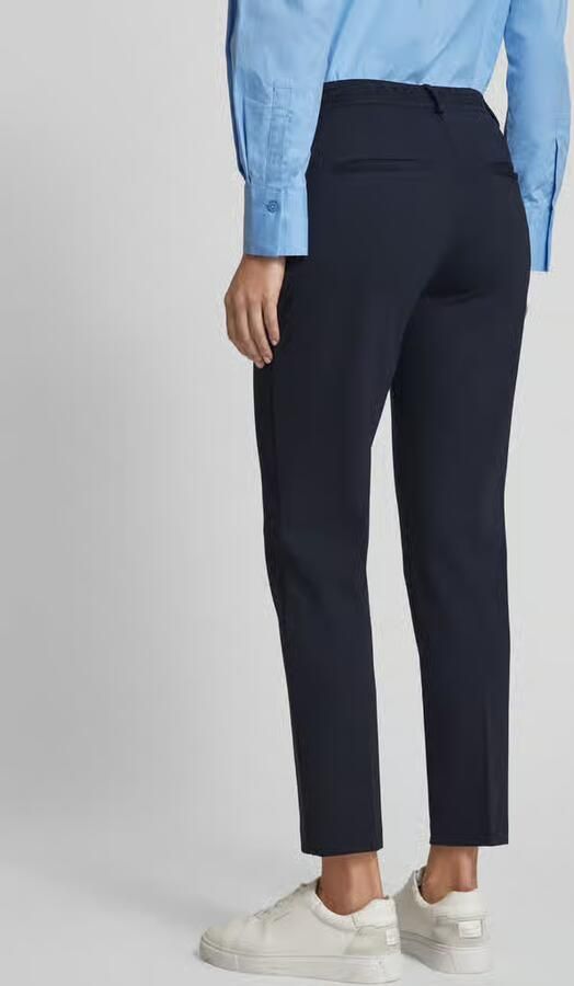 BRAX Zachte en stijlvolle Maron S Broeken in Navy Multicolor Dames