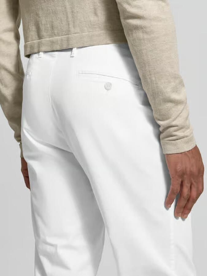 BRAX regular fit stoffen broek met lyocell model 'Everest'