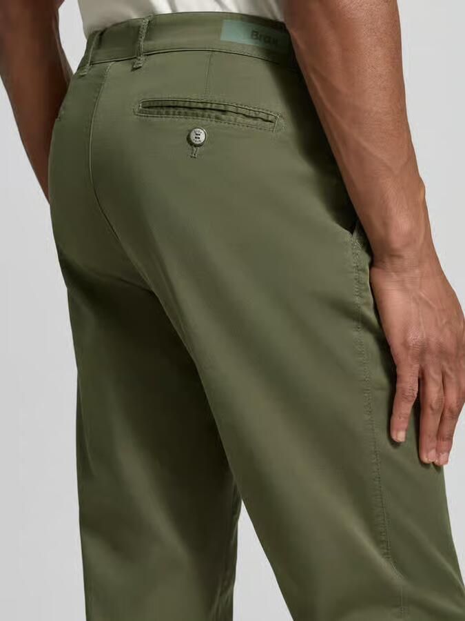 BRAX regular fit stoffen broek met lyocell model 'Everest'