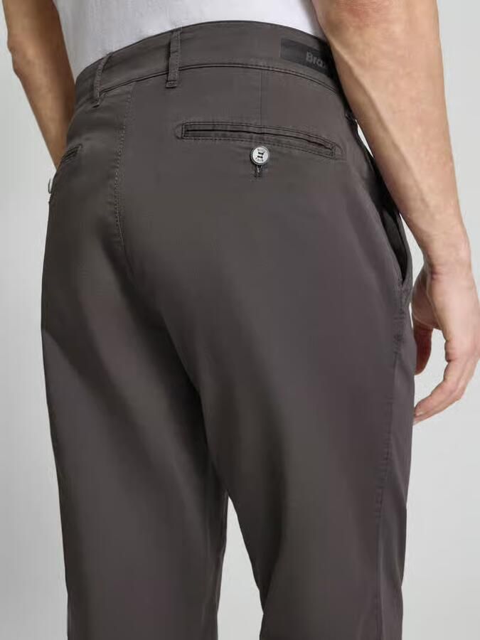 BRAX regular fit stoffen broek met lyocell model 'Everest'