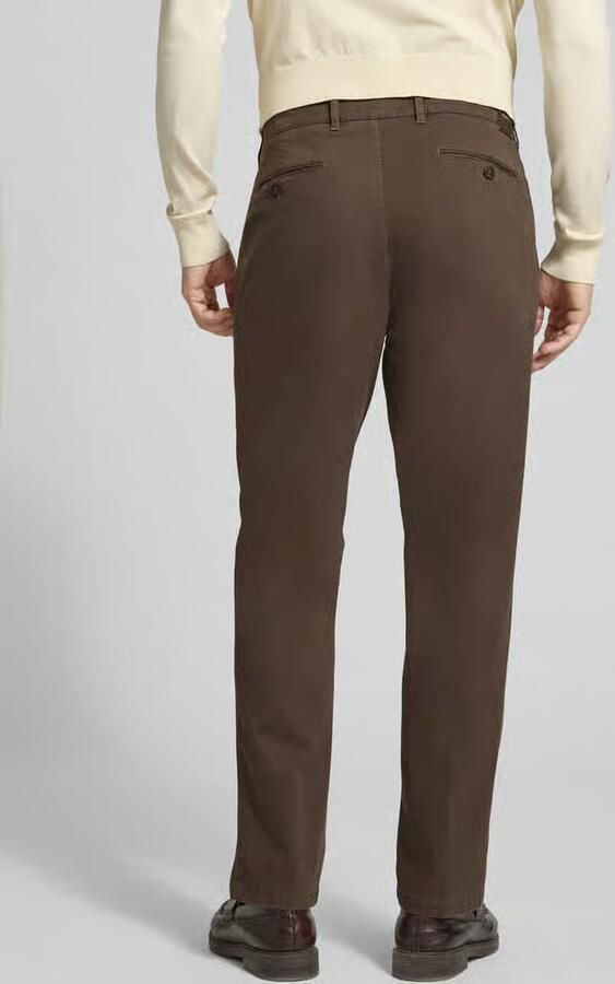 BRAX Regular fit stoffen broek met lyocell Model 'Everest' - Foto 3