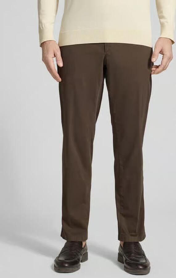 BRAX Regular fit stoffen broek met lyocell Model 'Everest' - Foto 2