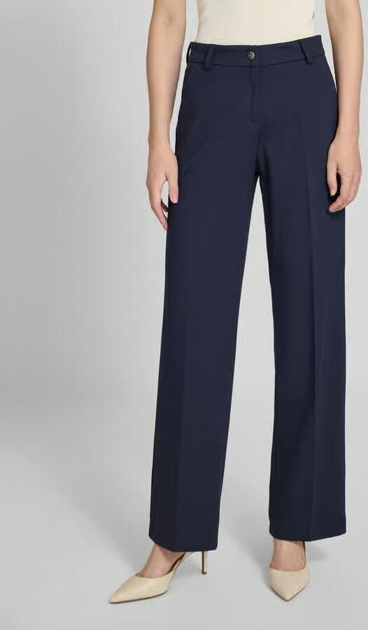 BRAX Regular fit stoffen broek met persplooi model 'Maine' - Foto 3
