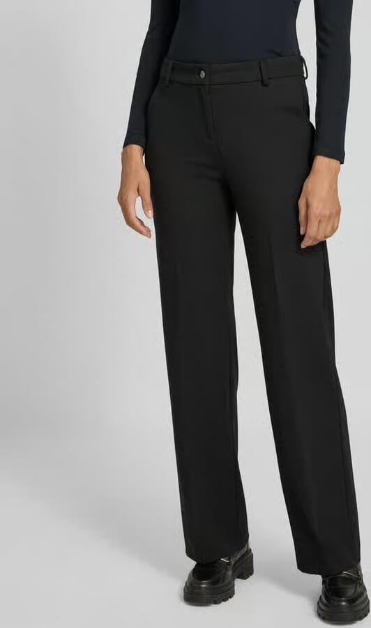 BRAX Regular fit stoffen broek met persplooi model 'Maine' - Foto 3