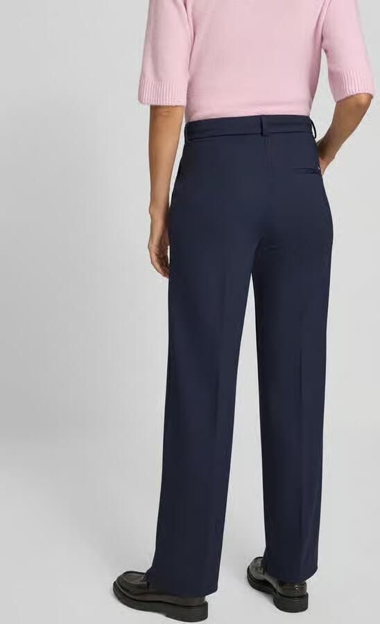 BRAX Regular fit stoffen broek met persplooi model 'Maine' - Foto 2