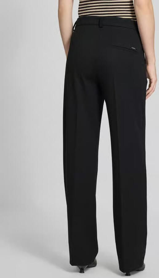 BRAX Regular fit stoffen broek met persplooi model 'Maine' - Foto 4