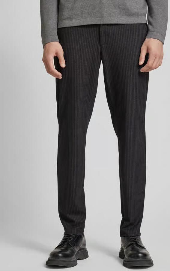 BRAX Regular fit stoffen broek met tunnelkoord - Foto 2