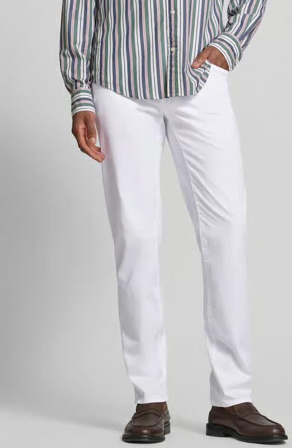 BRAX Regular fit stoffen broek met ultralight afwerking model 'Cadiz' - Foto 2