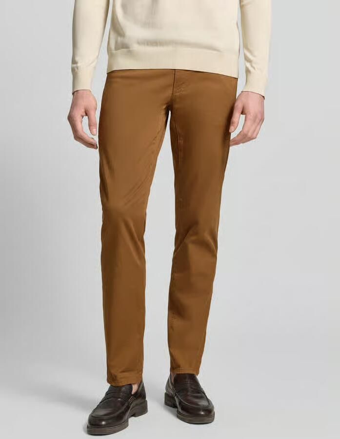 BRAX Regular fit stoffen broek met ultralight afwerking model 'Cadiz' - Foto 2