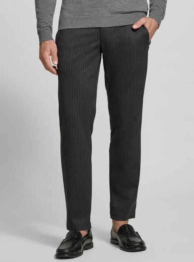 BRAX Regular fit stoffen broek met viscose model 'Phil' - Foto 3