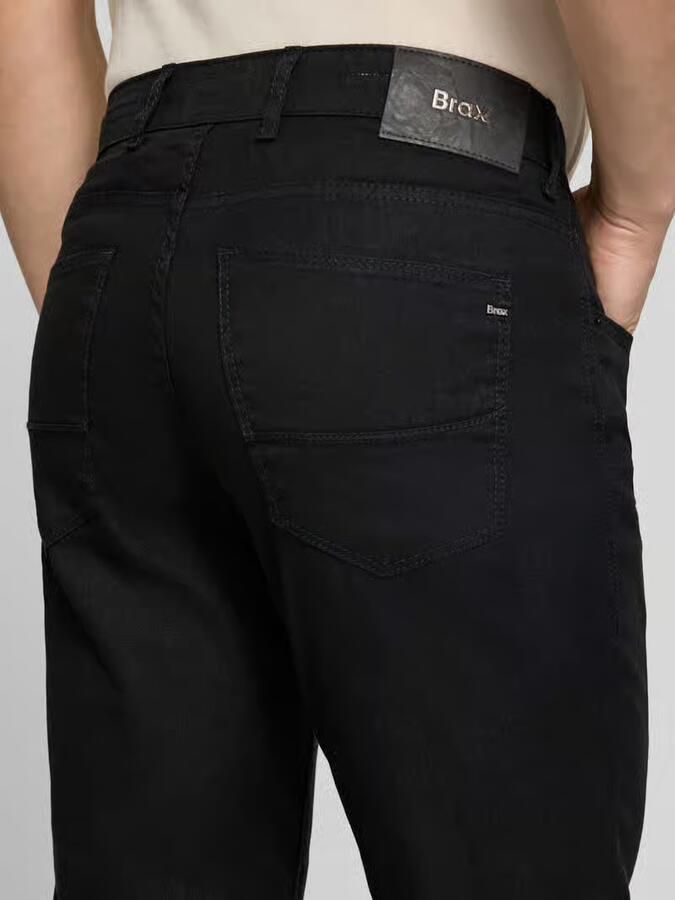 BRAX regular fit stoffen broek van mix van katoen en linnen model 'CADIZ'