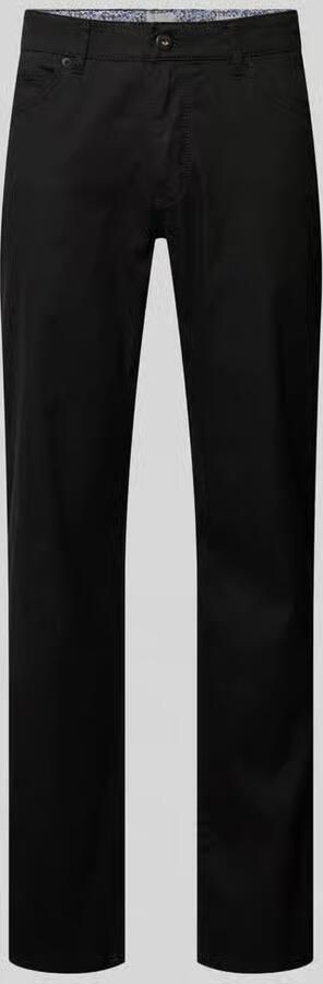 BRAX regular fit stoffen broek van mix van katoen en linnen model 'CADIZ' - Foto 2