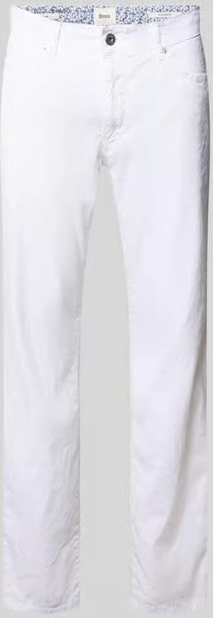 BRAX regular fit stoffen broek van mix van katoen en linnen model 'CADIZ' - Foto 2