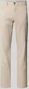BRAX regular fit stoffen broek van mix van katoen en linnen model 'CADIZ'