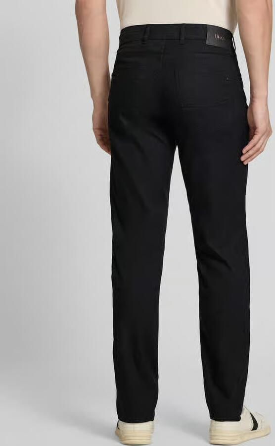 BRAX regular fit stoffen broek van mix van katoen en linnen model 'CADIZ' - Foto 3