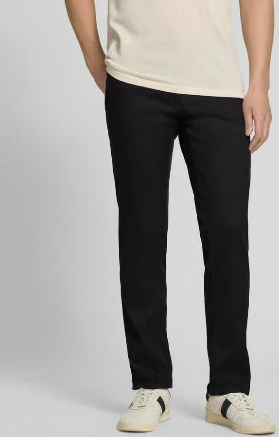 BRAX regular fit stoffen broek van mix van katoen en linnen model 'CADIZ' - Foto 2