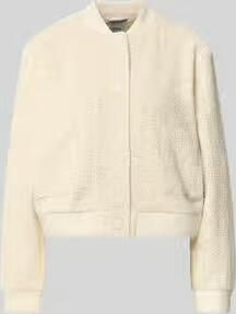BRAX Regular fit sweatjack met baseballkraag model 'BERNICE L'