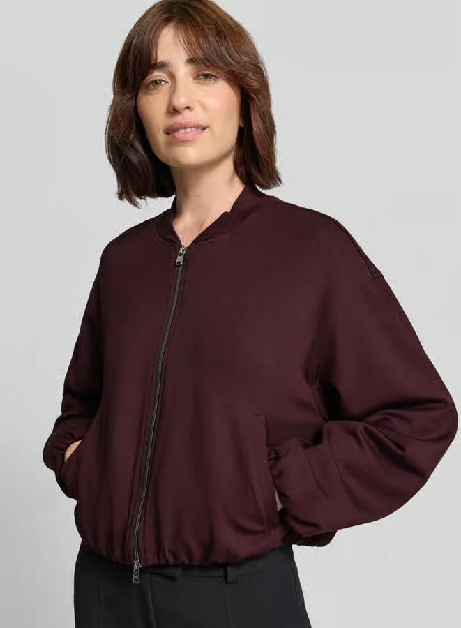 BRAX regular fit sweatjack van viscosemix model 'Becky.L' - Foto 2