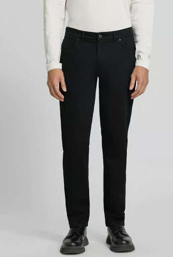 BRAX Regular fit wijde broek van mix van katoen en lyocell - Foto 2