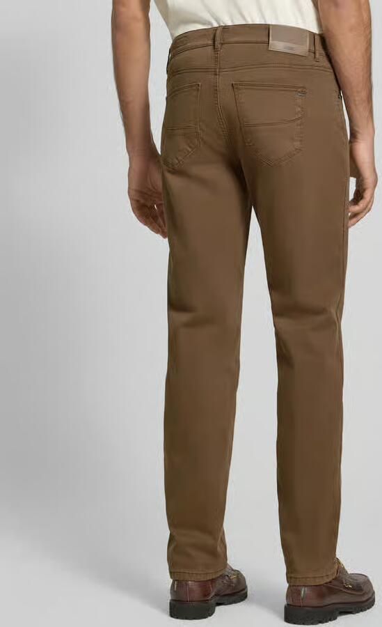 BRAX Regular fit wijde broek van mix van katoen en lyocell - Foto 3