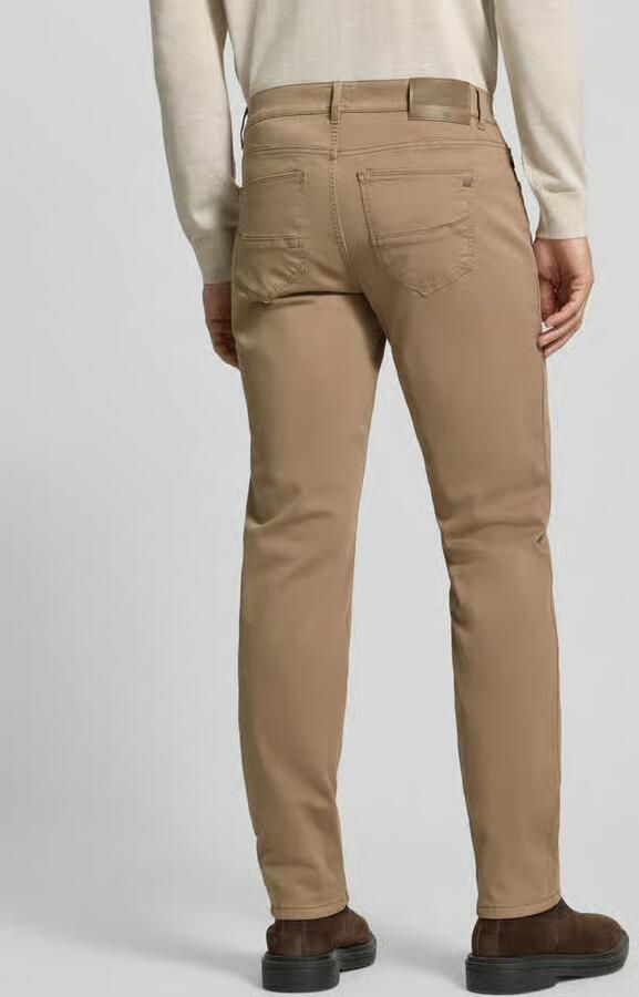 BRAX Regular fit wijde broek van mix van katoen en lyocell - Foto 2