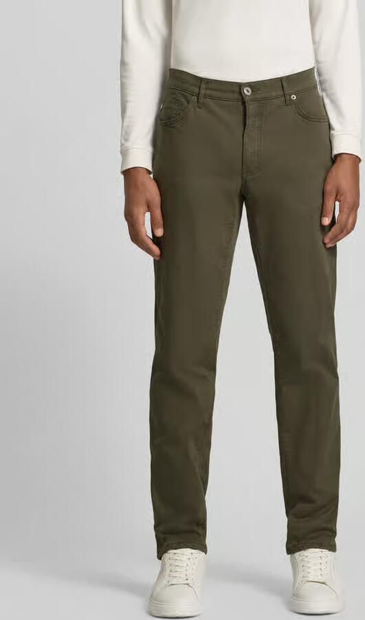 BRAX Regular fit wijde broek van mix van katoen en lyocell - Foto 2