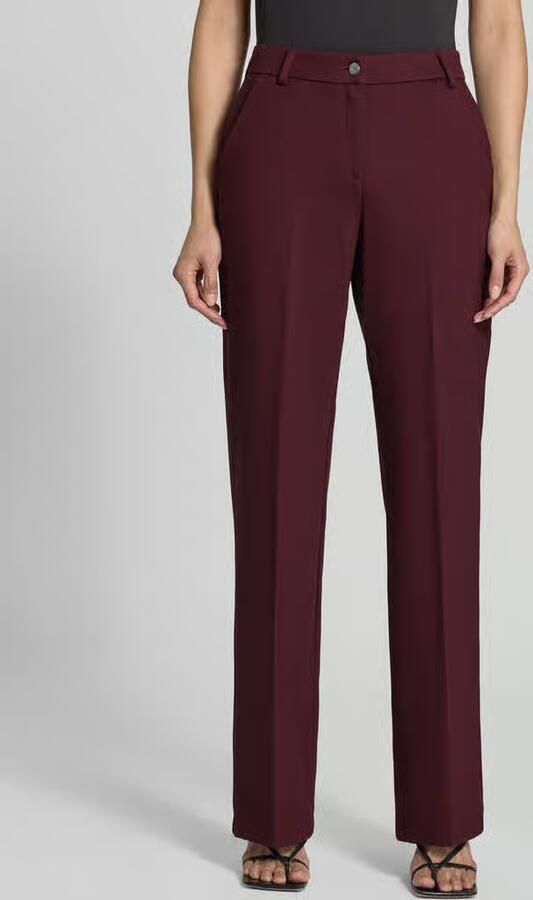 BRAX regular fit wijdte broek uit viscosemix model 'MAINE' - Foto 2