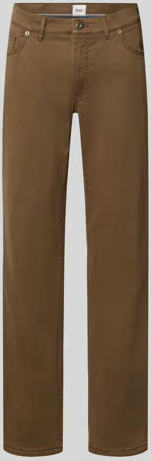 BRAX Regular fit wijde broek van mix van katoen en lyocell